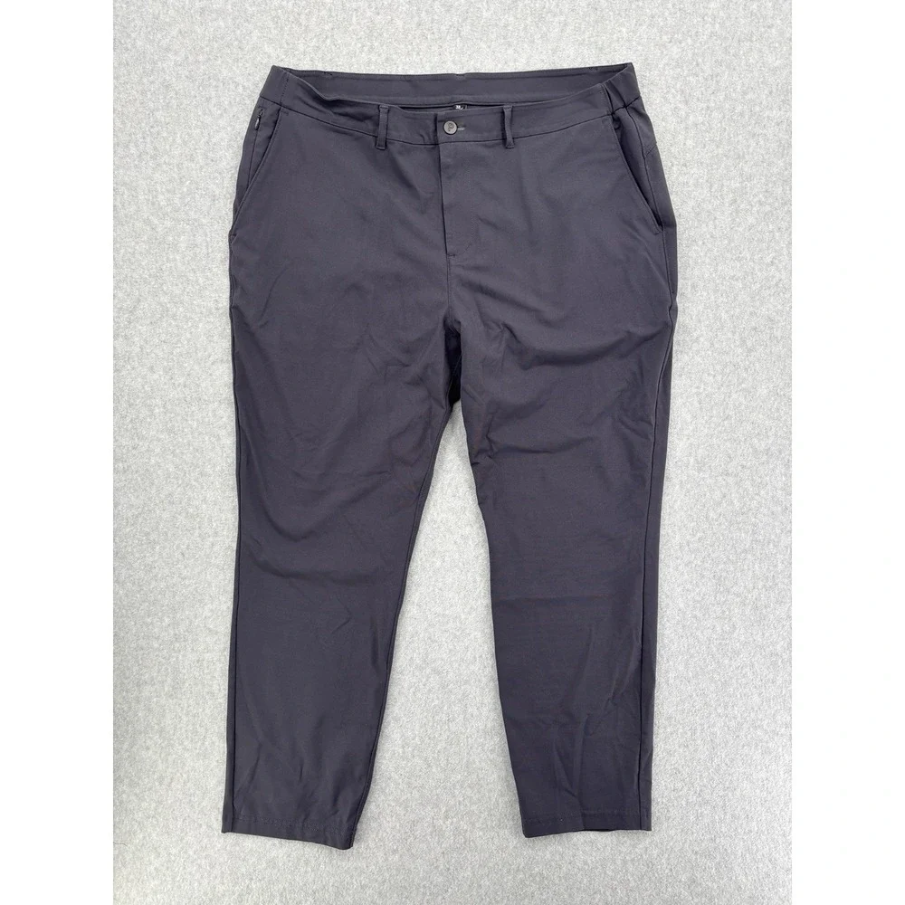 Public Rec Mens 38/30 Navy Blue Stretch Performance Pants 5 Pocket Golf